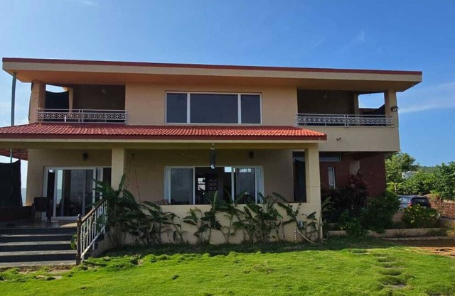 AVISA is pet friendly 3 BHK luxury villa on a hilltop with sea view @ Diveagar