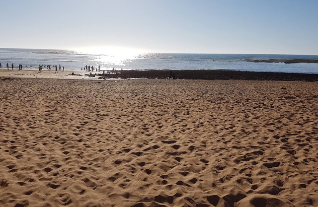 Casa de playa villa, jardín y vistas