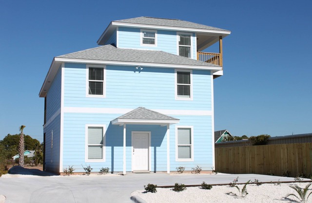 Casa de playa con piscina privada en Thomas Drive - A pasos de la playa