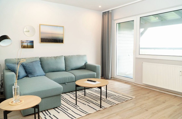 Beach shell - sustainable 2-room apartment with Baltic Sea view