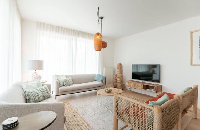 Hermoso apartamento para 6 personas con WIFI, TV y balcón