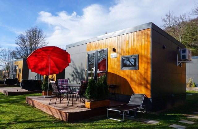 Precioso apartamento en villa para 4 personas con WIFI, A/C, TV, terraza y mascotas permitida