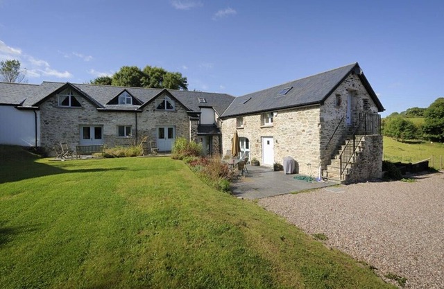 Hermosa conversión de granero cerca de la playa en Carmarthenshire