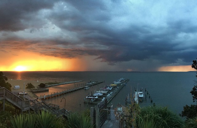 HERMOSA VISTA FRONTAL DE LA BAHIA