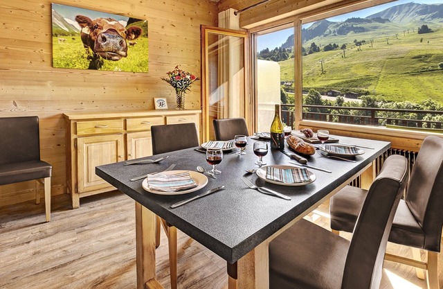3p5-Chalet-Apartamento-Baño con bañera-Vista a la Montana
