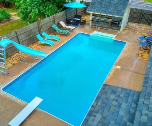 Beautiful home with pool and king beds
