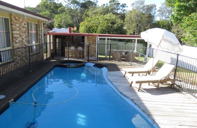 Beautiful house, located in a quiet area of town with its own private pool