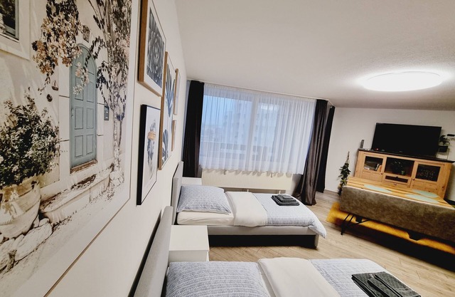 Beautiful oasis of calm with a distant view