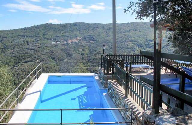 Maravillosa casa de vacaciones privada con WIFI, piscina privada, TV, terraza, vista panorámica