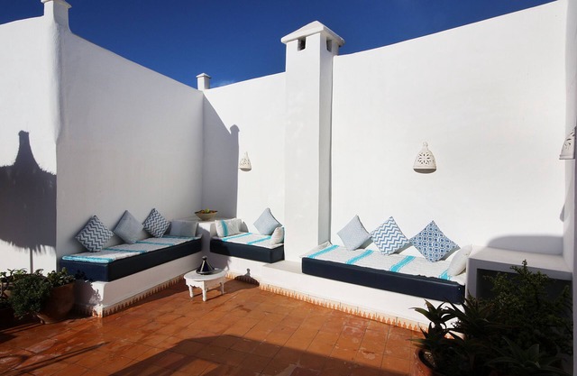 Magnífico Riad de alquiler para 6 personas, tranquilo, medina, a 5 min del mar