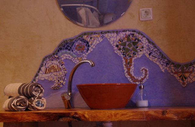 Beautiful self-built ecological house by the river