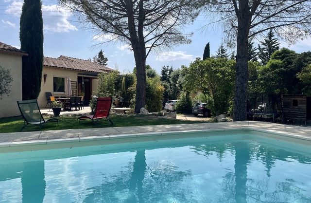 CHALET CON PISCINA CERCA DE ANDUZE (CEVENNES)