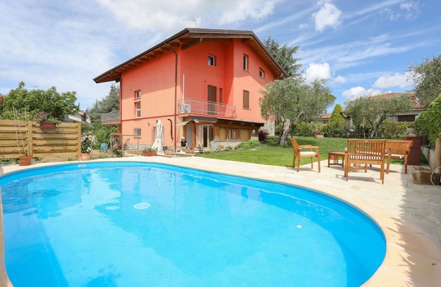 Maravillosa casa de vacaciones con A/C, WIFI, piscina privada, TV, patio y vista panorámica