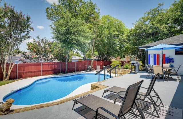 Bedford Retreat w/ Private Pool & Gas Grill!