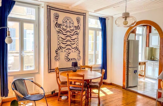 Bel appartement central et calme