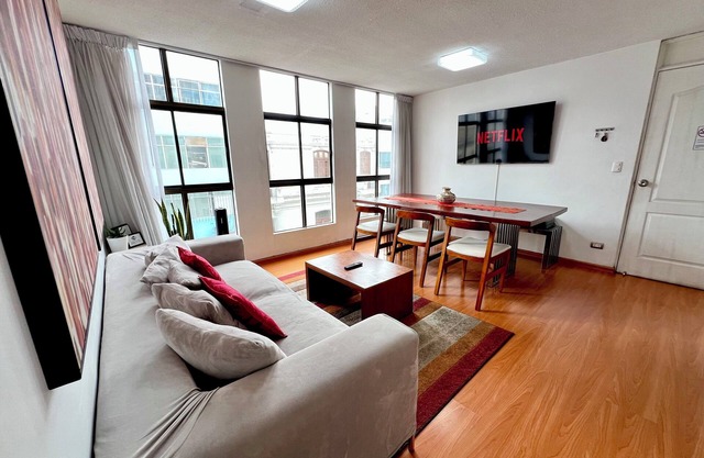 ¡Departamento en el centro de la ciudad! Ideal para familias y estadías largas