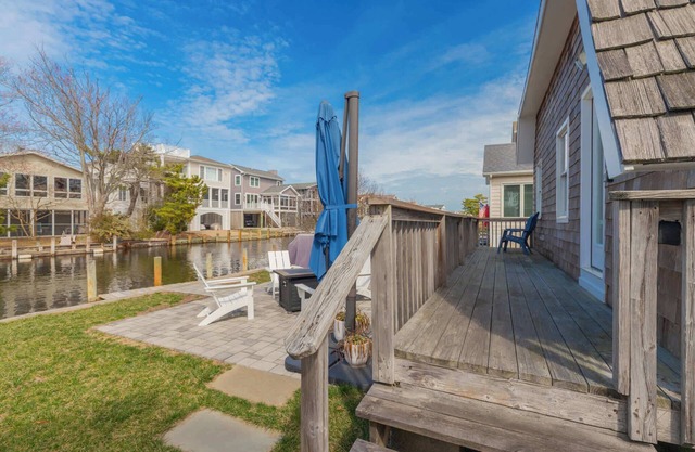 Bethany Beach New Castle 4BR 2BA Canal Front Home