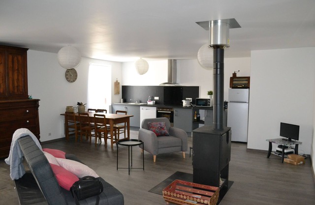 Bielle, apartamento con jardín y garaje