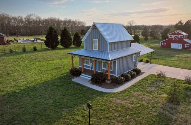 Blue bell farmhouse