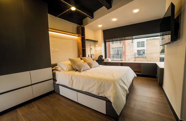 Apartamento boutique, a solo 10 min a pie de centros comerciales y universidades