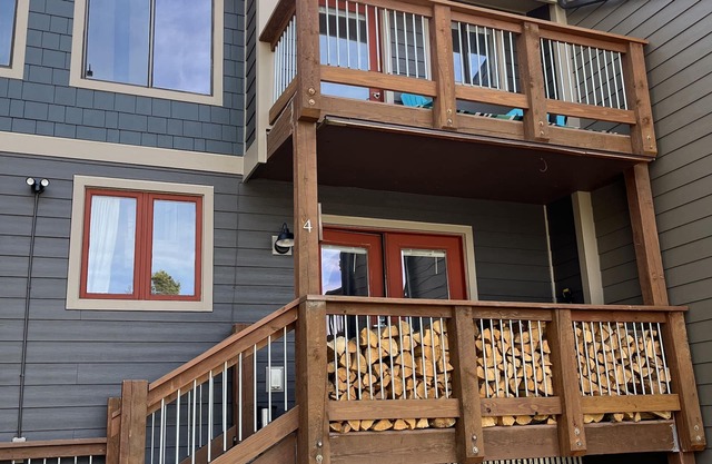Breckenridge mountain townhome-50 pasos para transporte gratuito!