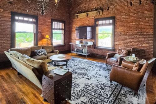 Brick Loft Penthouse on Main