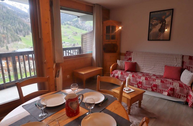 Apartamento luminoso 2* de 33m² con balcón, para 6 personas en Arêches-Beaufort