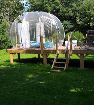 Bulle sous les étoiles