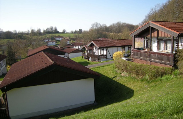 Vacation homes on the edge of the forest in the vacation complex RHÖN RESIDENCE with 1 bedroom.