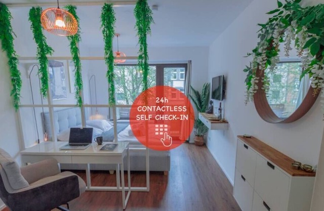 Business flat near Trade Fair/HBF WiFi Netflix