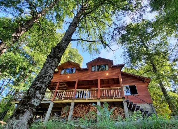 Cabaña en Parcela con Tinaja