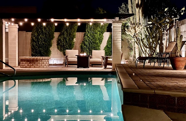 Retiro privado junto a montañas ubicadas en el centro del metro de Phoenix