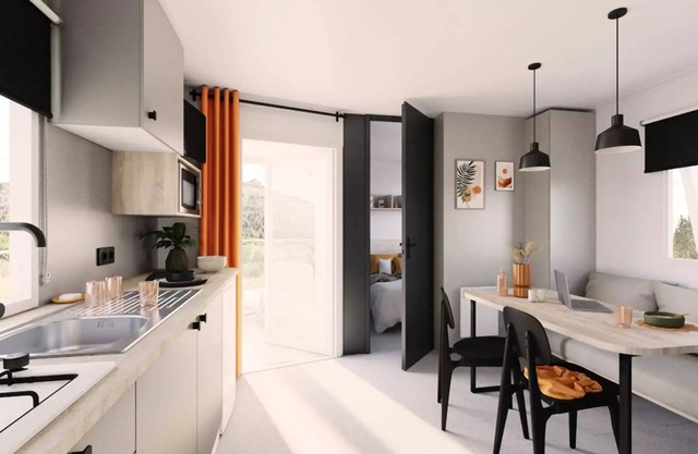 Camping Abijune * - Loggia Cottage 2 bedrooms (Comfort Range) 4 people