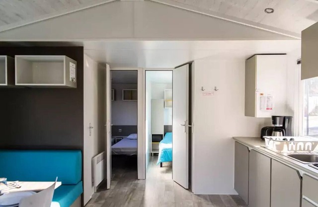 Camping Paradis le Vallespir*** - Mobile home Coscoll 3 rooms 4 people