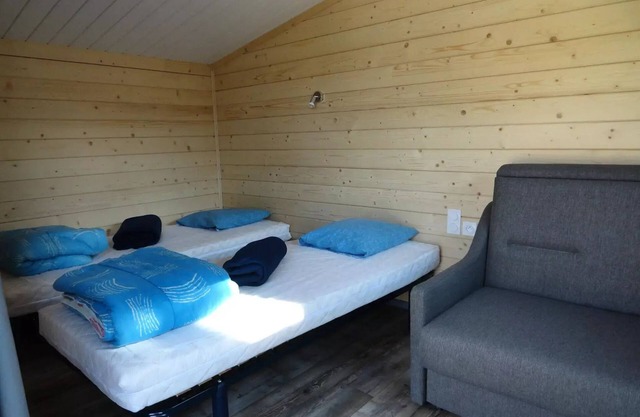 Campsite Flower les Bouleaux **** - 1 room comfort pod for 2 people without sanitary facilities