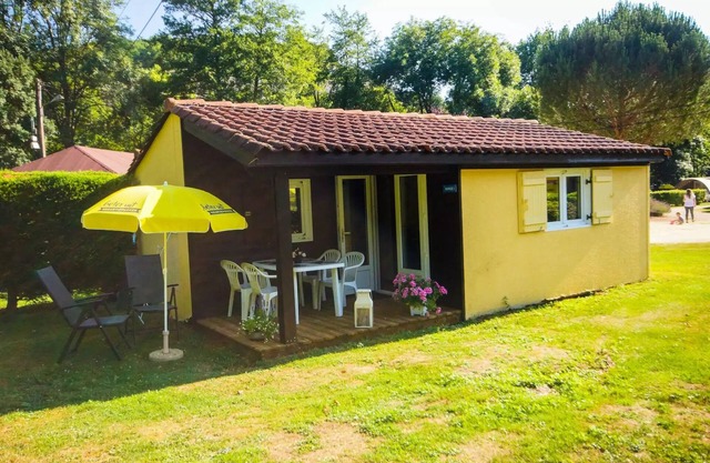 Camping La Draille - Chalet Borreze 3 habitaciones 5 personas