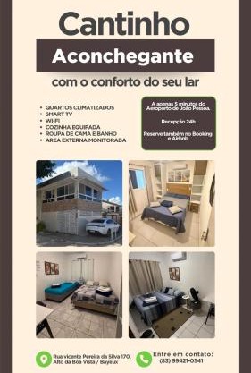 Cantinho aconchegante - Quarto 05 AR-condicionado