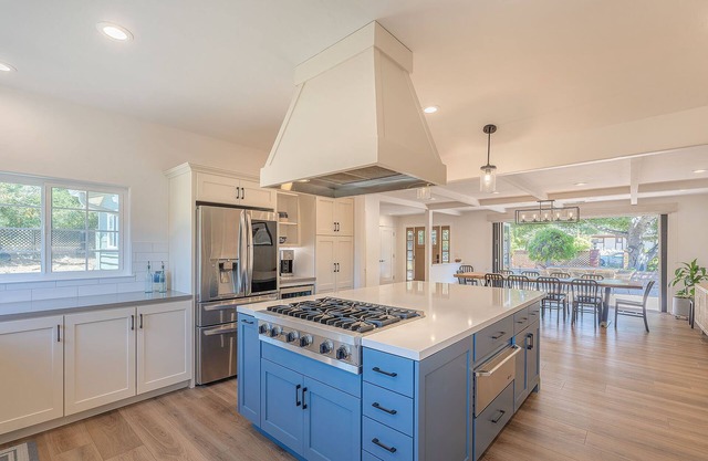 Carmel Valley family escape. Space for family activities, inside and out