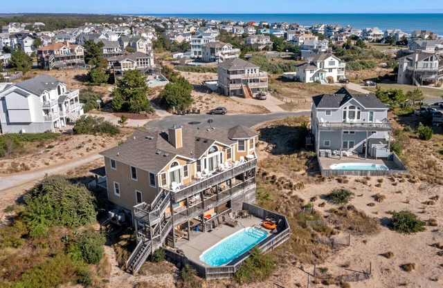 Carolina Daydreamin': Ocean Views, Private Pool & Spa