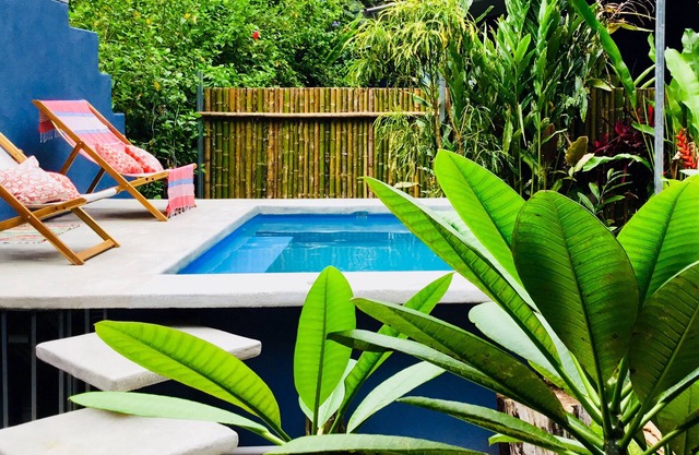 Casa de playa moderna WiFi️ WiFi ☀️Piscina ☀️ A / C