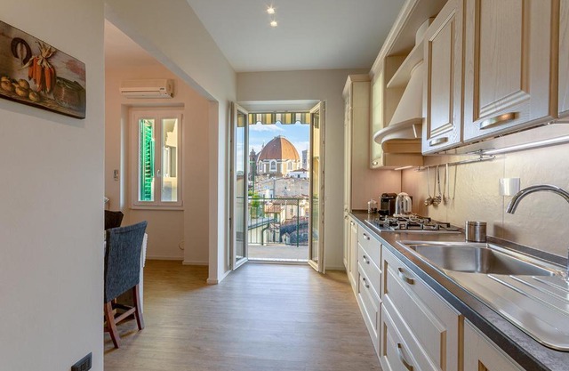 Casa di Paola - terrace with view in Florence