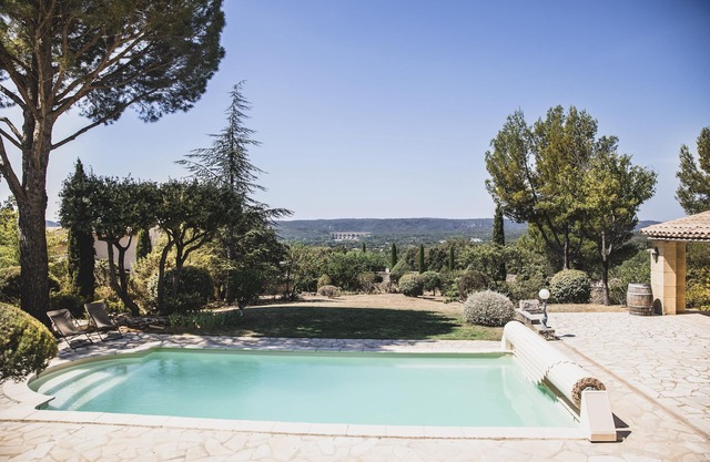 Castillon du Gard - Vista excepcional - Casa grande 6 habitaciones