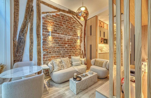 Central Historic Loft by Architect, Near Louvre