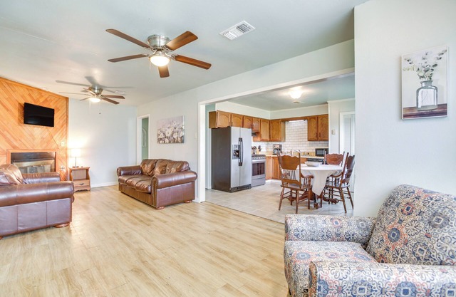 Centrally Located Gonzales Home w/ Yard!