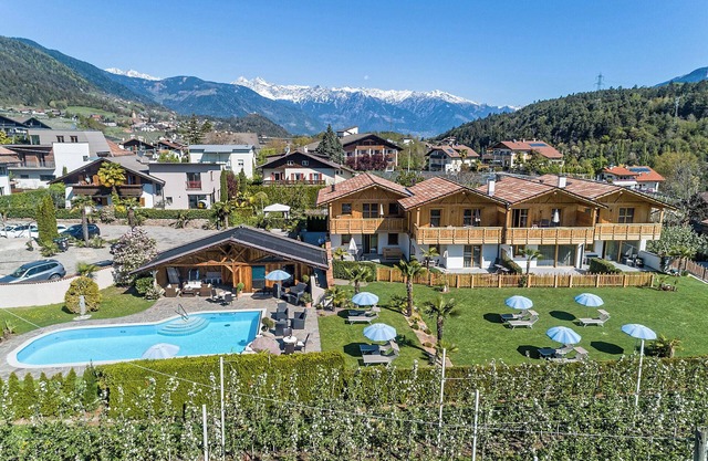 Chalet '4 55m²' con vistas a la montaña, piscina comunitaria y wifi