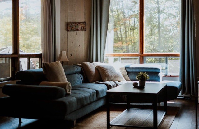 Chalet rétro. Avec Spa