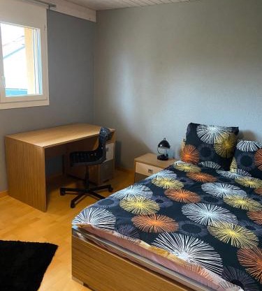 Chambre spacieuse à louer dans une maison calme avec un grand jardin