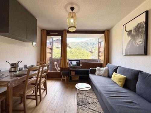 Charmant studio à Crest-Voland, 4 pers., proche pistes, balcon, parking privé - FR-1-595-59
