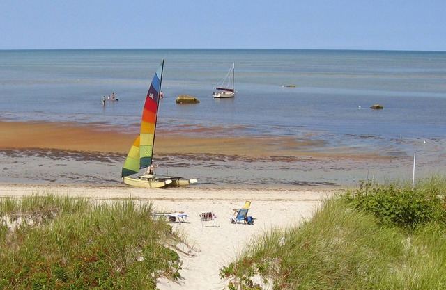 Encanto Casa de playa con playa privada en la bahía de Cape Cod