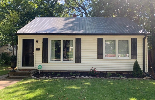 Charming bungalow centrally located in the heart of Manhattan, Kansas.